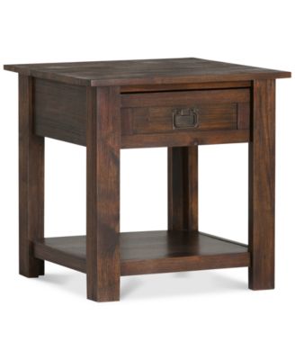 Simpli Home - Oswen End Table, Direct Ship