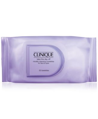 Take The Day Off™ Micellar Cleansing Towelettes for Face & Eyes Makeup Remover, 50 Towelettes image