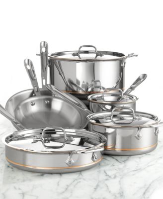 All-Clad - Copper Core 10-Piece Cookware Set