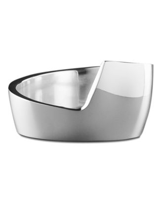 Nambé - "Spiral" Wine Coaster, 2 1/2" x 4 1/2"