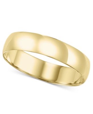 14k Gold 5mm Wedding Band  image