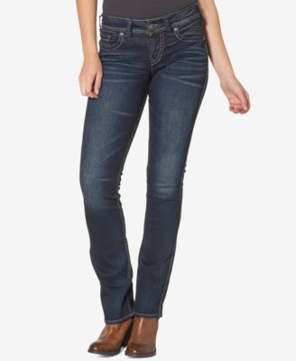 Silver Jeans Co. - Suki Mid Rise Curvy Slim Bootcut Jeans