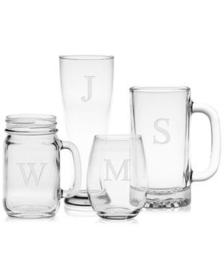 Culver - Glassware, Monogram Collection