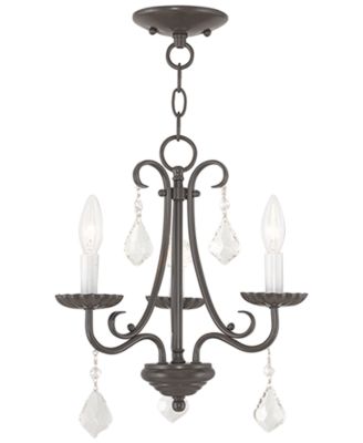 Livex - Daphne 3- Light Metal Chandelier