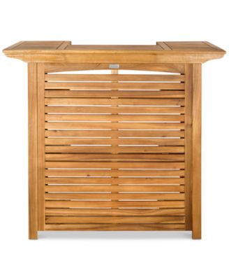 Safavieh - Yarley Outdoor Bar Table, Quick Ship