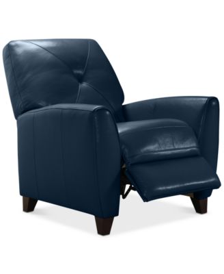 Macy's - Myia Leather Pushback Recliner, Only at
