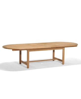 Macy's - Bristol Teak 118" x 47" Outdoor Dining Table