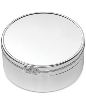 Vera Wang Wedgwood - Infinity 7.5" Round Keepsake Box