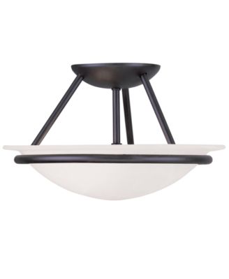 Livex - Newburgh 2-Light Semi Flush Mount