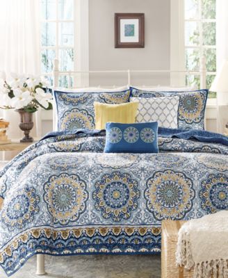 Madison Park - Tangiers 6-Piece Coverlet Sets
