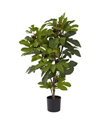 Nearly Natural - 32” Artificial Fig Tree & Fruit