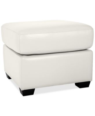 Furniture - Orid 23" Leather Ottoman