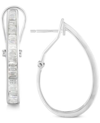 Macy's - Diamond Baguette Earrings (1 ct. t.w.)