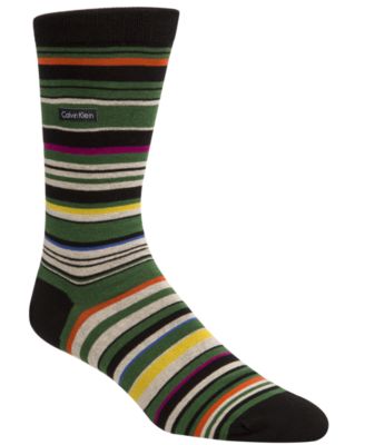 Calvin Klein - Striped Crew Socks