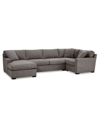 Furniture - Radley 4-Pc. Fabric Chaise Sectional Sofa