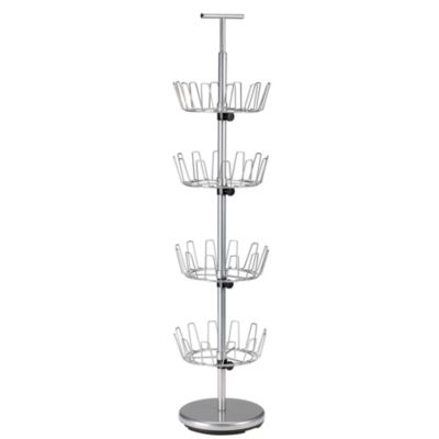 Household Essentials - 4-Tier Revolving Shoe Tree