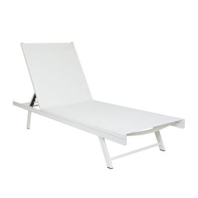 Noble House - Salton Outdoor Chaise, Quick Ship