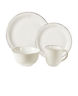 American Atelier - Madelyn White 16 Pc Dinner Set