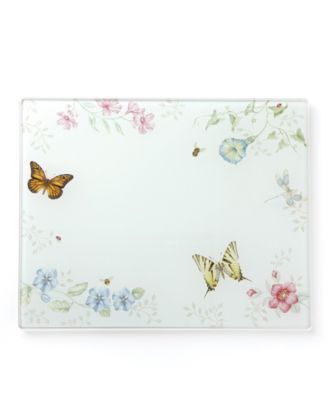 Butterfly Meadow Kitchen Large Glass Board image