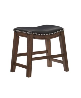 Homelegance - Gilman 18" Height Saddle Stool