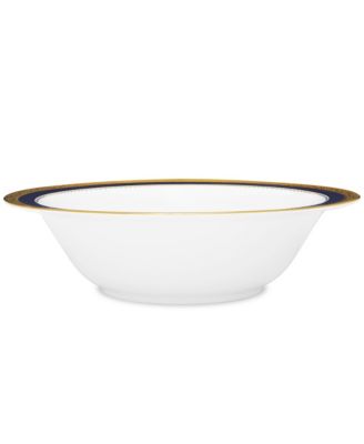Odessa Cobalt Gold Round Vegetable Bowl, 9.50", 32 oz. image