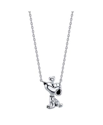 Peanuts - Snoopy Necklace in Fine Silver Plate