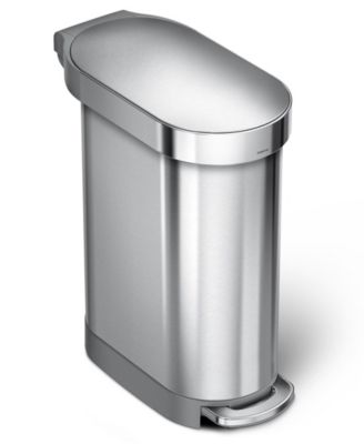 simplehuman - 45L Slim Step Can