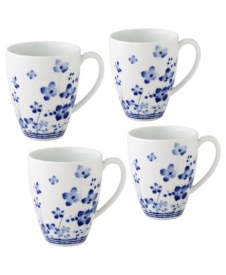 Bloomington Road 4.75" Set of 4 Mugs, Service for 4 image