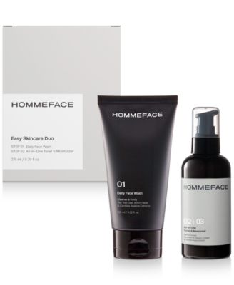 HOMMEFACE - Men's 2-Step Daily Skincare Set