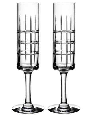 Orrefors Street Set of 2 Champagne Glasses image