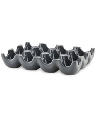 Rachael Ray - Solid Glaze Ceramics Egg Tray, 12-Cup