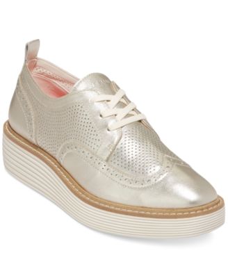 Cole Haan - Women's OriginalGrand Stitchlite Platform Oxfords