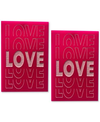 Swanky Designs - Billboard Love Stud Earrings