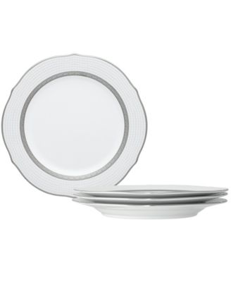 Charlotta 4 Piece 9'' Scalloped Accent Plates Set, Service for 4 image