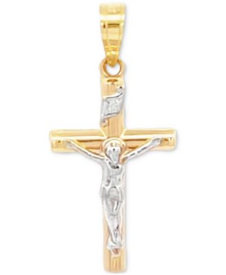 Macy's - Small Crucifix Pendant in 14k Gold