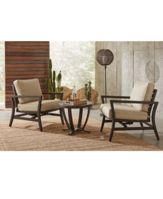 Astaire Outdoor 3-pc Rocker Chair Set (2 Rocker Chairs + 1 End Table), Created for Macy's image