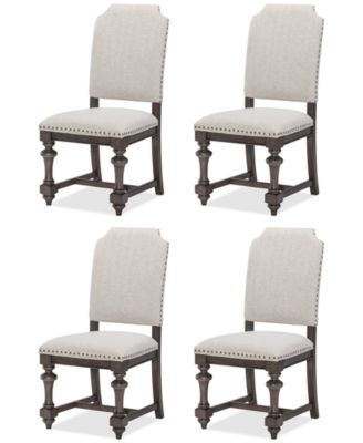 Macy's - Mandeville 4 Pc. Upholstered Chair Set
