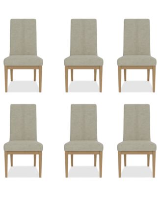 Furniture - Davie 6 Pc. Upholstered Side Chair Set