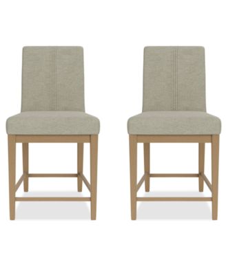 Furniture - Davie 2 Pc. Dining Counter Height Chair Set