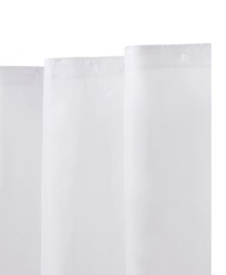Kenney - Medium Weight Mildew-Resistant Fabric Shower Curtain Liner