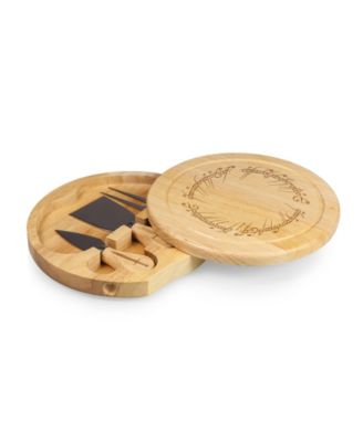 Lord of the Rings Brie Cheese Cutting Board and Knife Set image