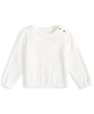 First Impressions - Baby Pointelle Sweater