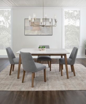 Furniture - Mabell 5-Pc. Set (Table & 4 Side Chairs)