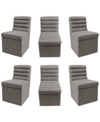 Furniture - Clave 6-Pc. Dining Chair Set