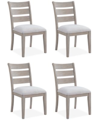 Furniture - Sadie 4-Pc. Ladder Back Chair Set