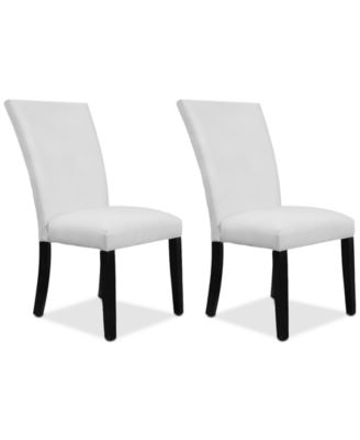 Kellet 2 Pc. Faux Leather Dining Chair Set, Created for Macy's image