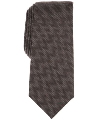 Alfani - Men's Ivy Herringbone Tie