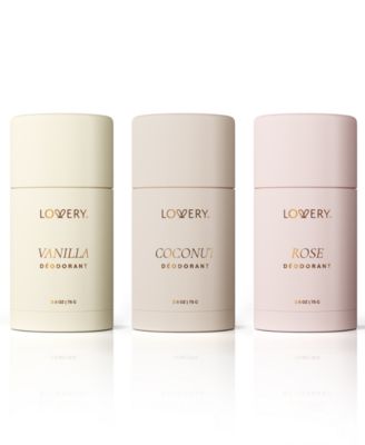 Lovery - 3-Pc. Deodorant Stick Gift Set