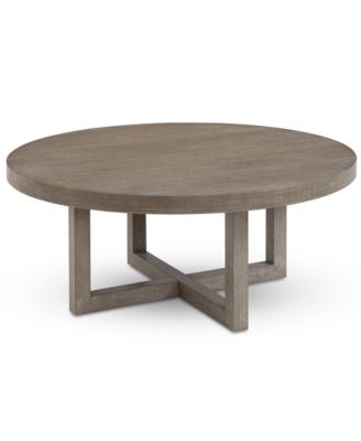 Portmore 44" Round Wood Coffee Table image