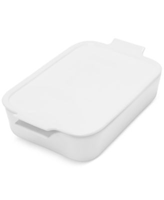 The Cellar - Whiteware James Medium Lasagna Baker With Lid